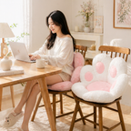 Cozy Paw Seat Cushion – Cat Paw Plush Chair & Floor Pad