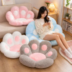 Cozy Paw Seat Cushion – Cat Paw Plush Chair & Floor Pad
