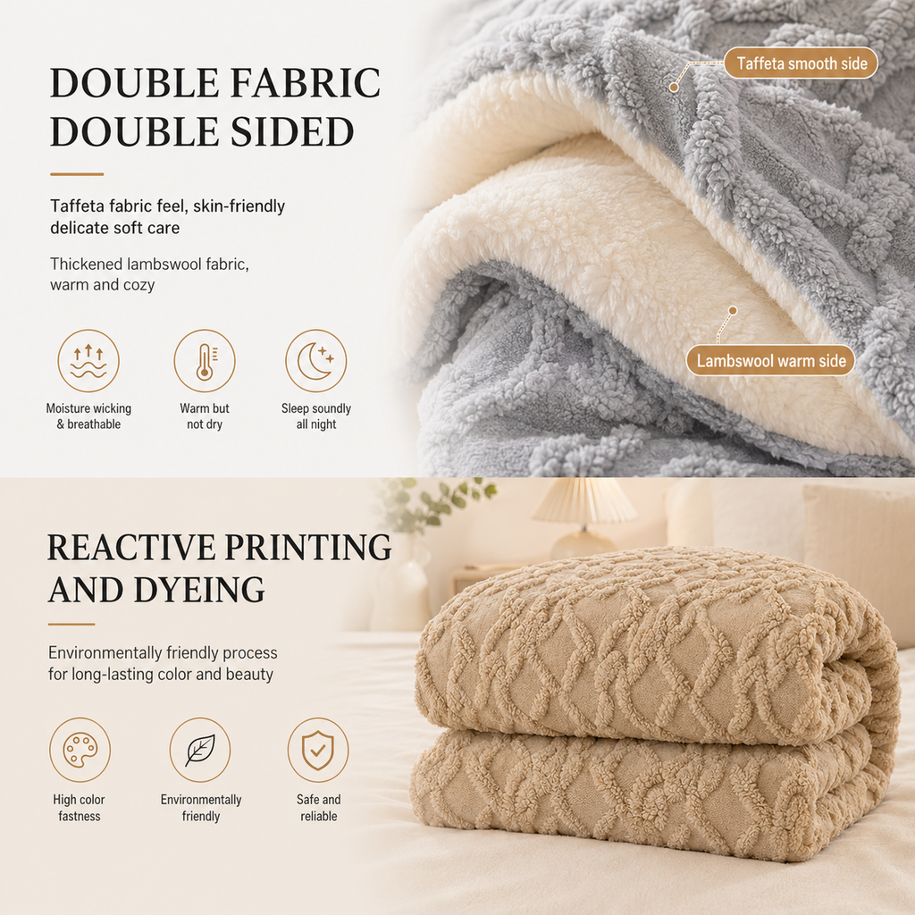 Warm & Cozy Plush Winter Quilt