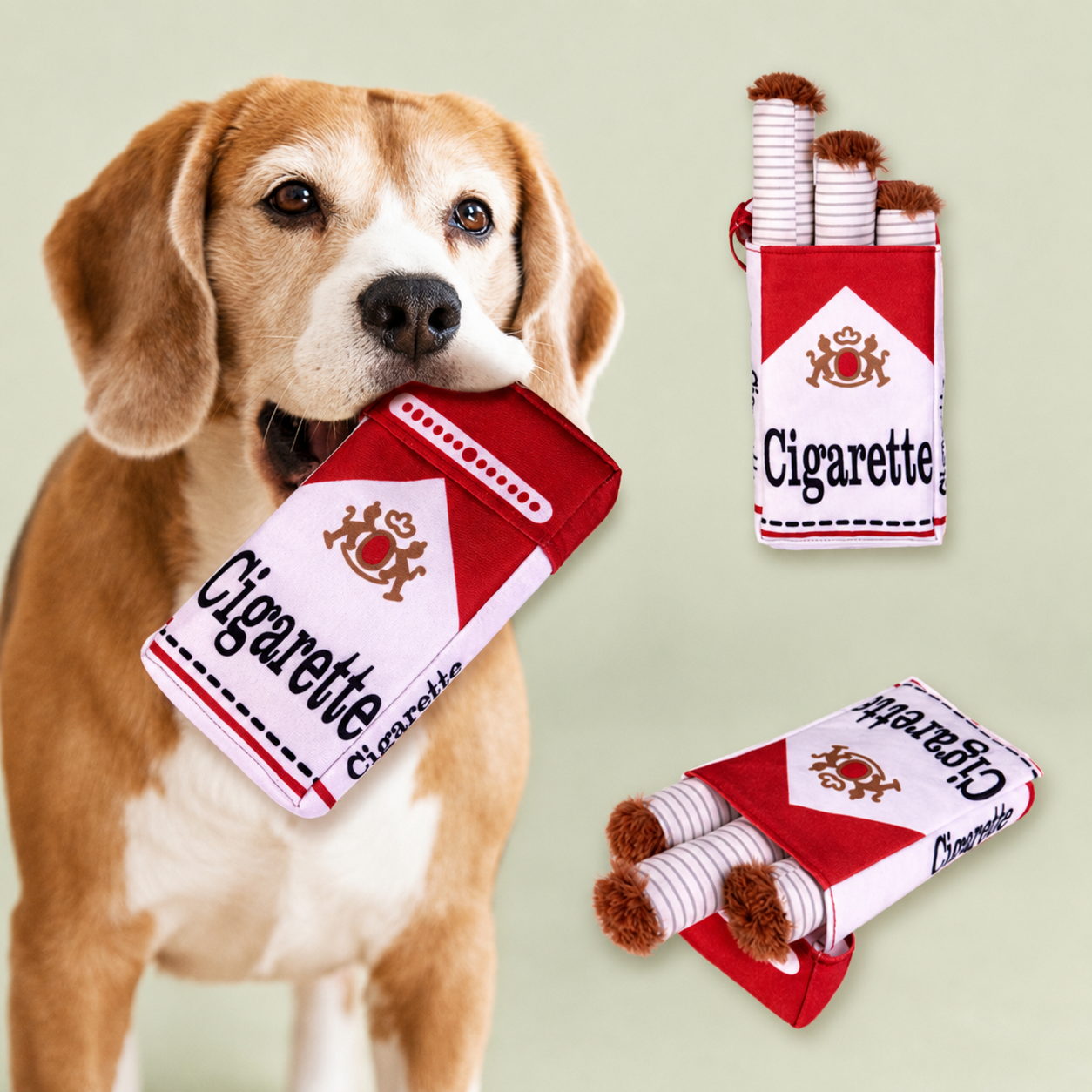 Squeaky Plush Dog Chew Toy