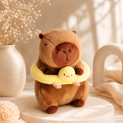 Cozy Capybara Plush – 20cm Cute Animal Doll