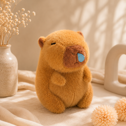 Cozy Capybara Plush – 20cm Cute Animal Doll