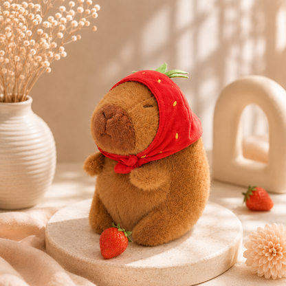 Cozy Capybara Plush – 20cm Cute Animal Doll