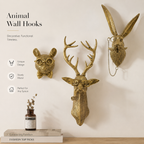 Vintage Animal Wall Hooks