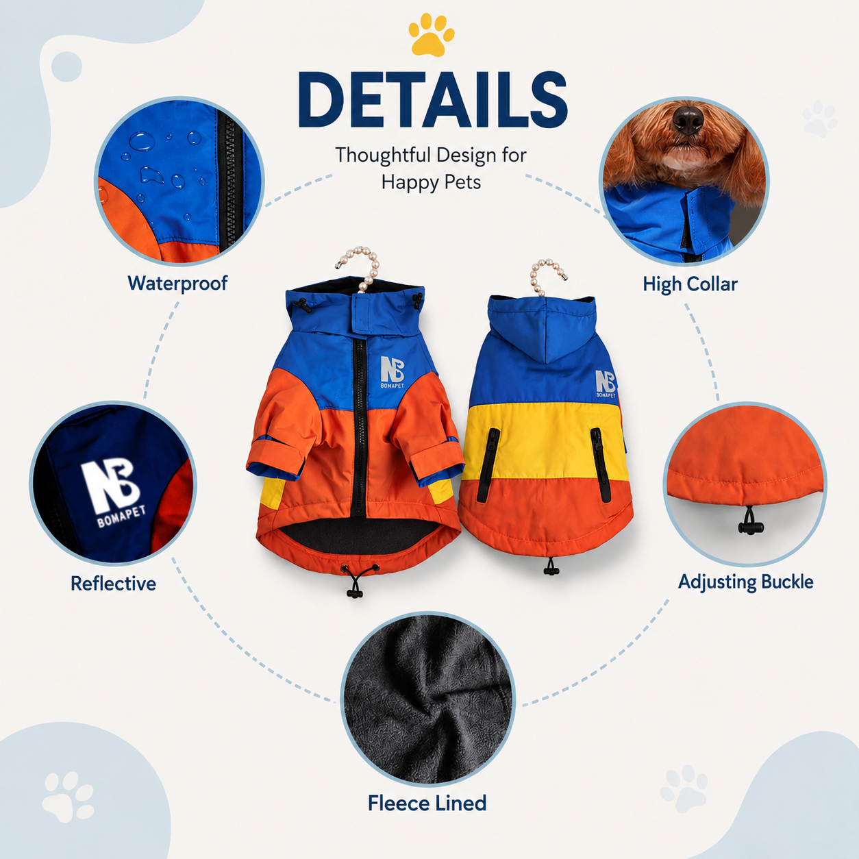 CozyPaw Waterproof Jacket