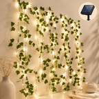 Glow Ivy Solar Lights – Outdoor & Indoor Fairy Light Decor