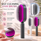 Self-Cleaning Massage Brush