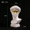 Modern David Bust Decor