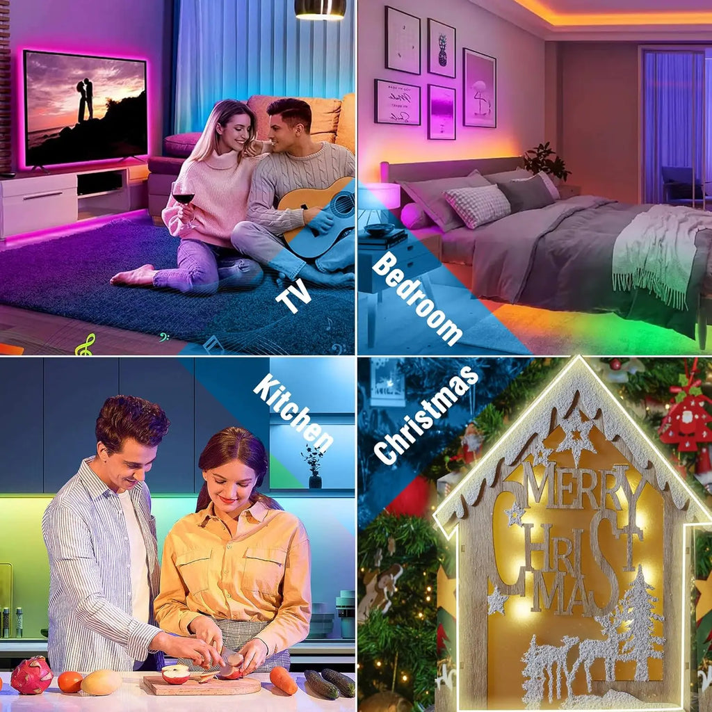 GlowSync RGB Neon Light Strip