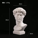 Modern David Bust Decor