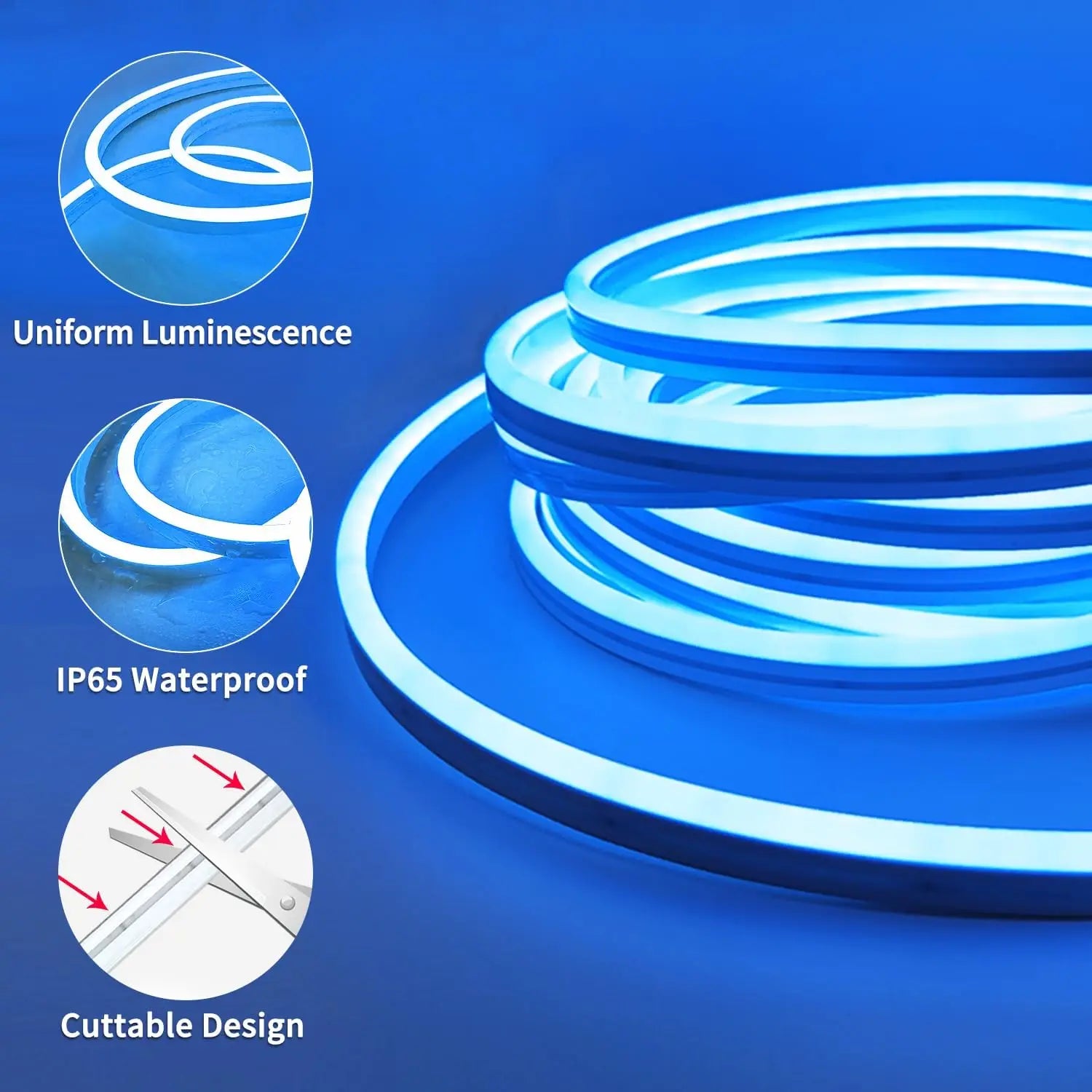GlowSync RGB Neon Light Strip