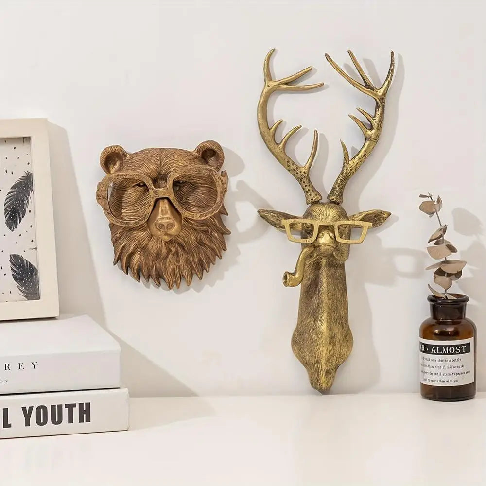 Vintage Animal Wall Hooks