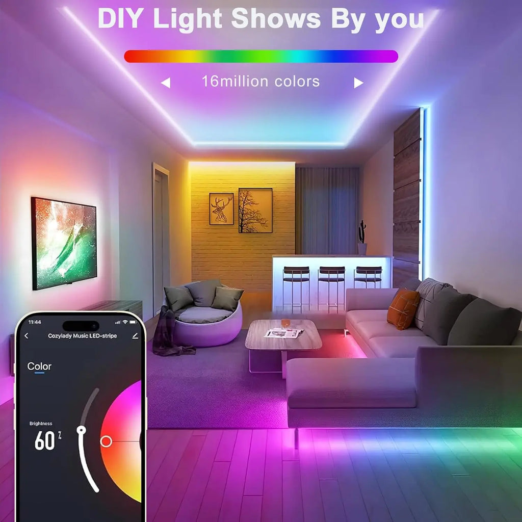 GlowSync RGB Neon Light Strip