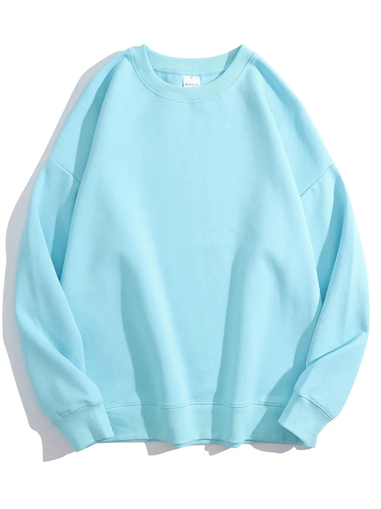 Minimal Fit Sweatshirt – Oversized Cotton Pullover