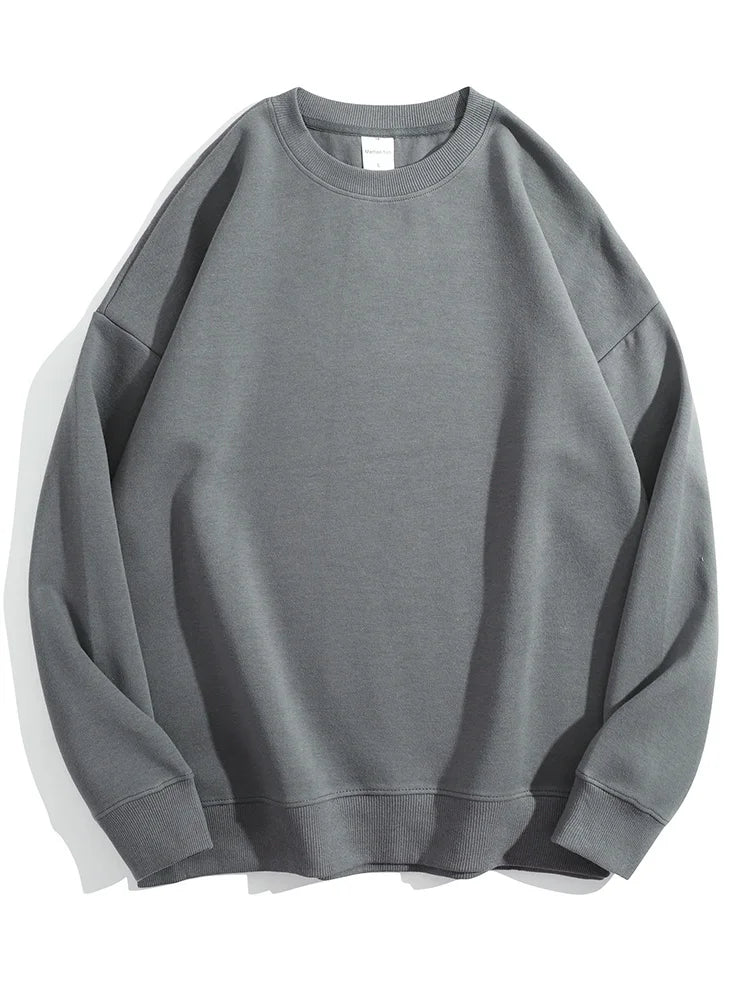 Minimal Fit Sweatshirt – Oversized Cotton Pullover