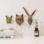 Vintage Animal Wall Hooks