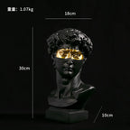 Modern David Bust Decor