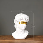 Modern David Bust Decor