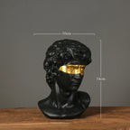 Modern David Bust Decor