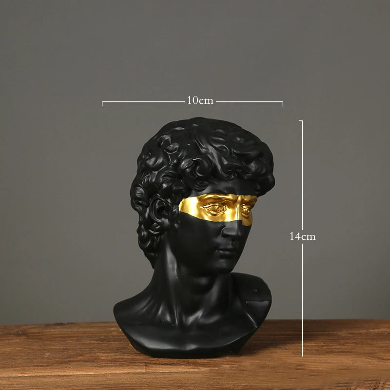 Modern David Bust Decor