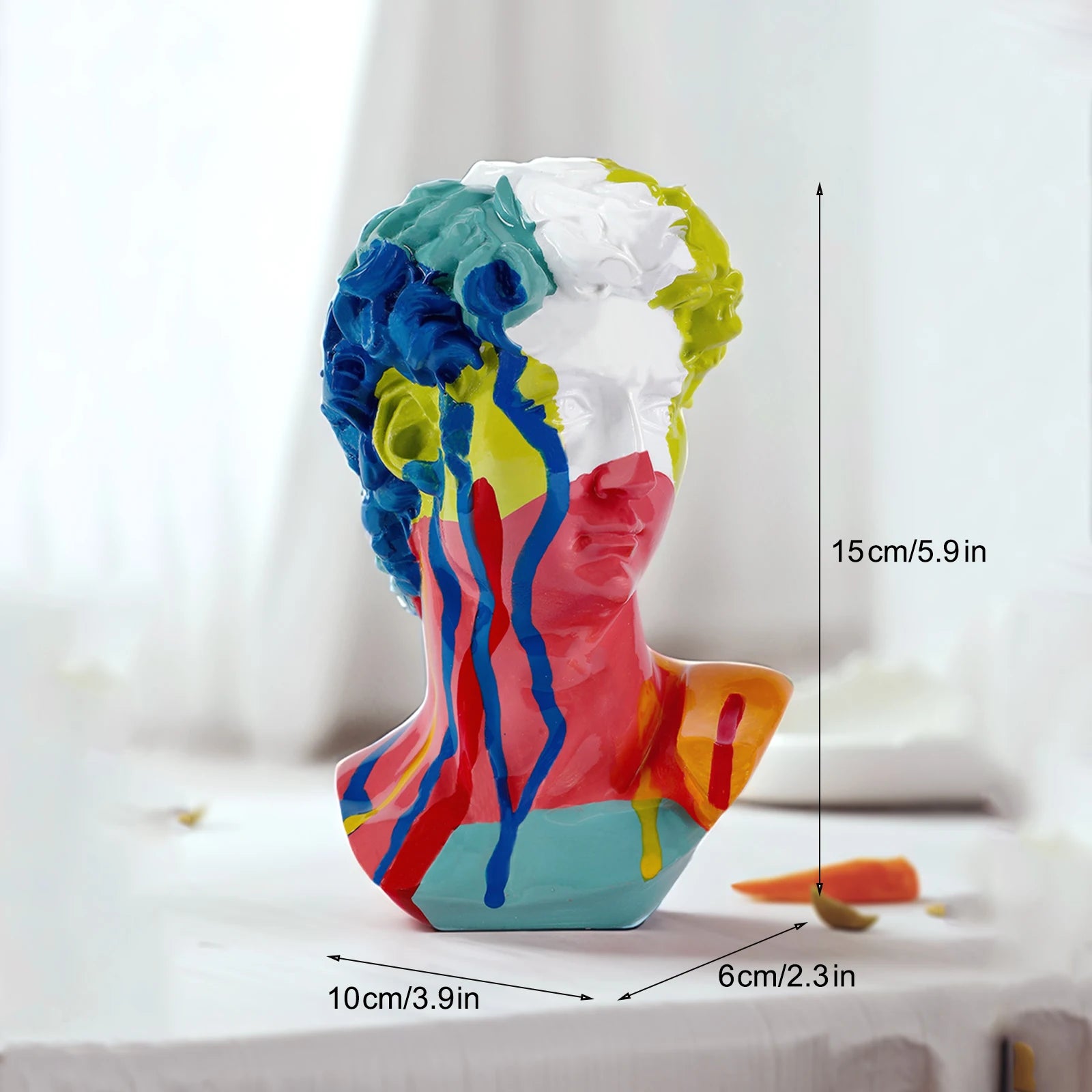 Modern David Bust Decor