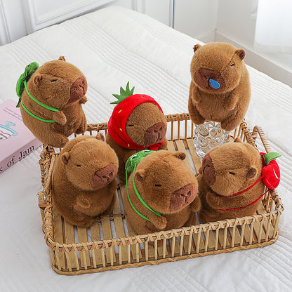Cozy Capybara Plush – 20cm Cute Animal Doll